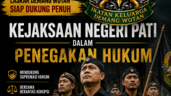 Laskar Demang Wotan Dirikan Posko Dukungan Moral untuk Kejari Pati, Tegaskan Komitmen Kawal Penegakan Hukum