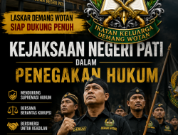 Laskar Demang Wotan Dirikan Posko Dukungan Moral untuk Kejari Pati, Tegaskan Komitmen Kawal Penegakan Hukum