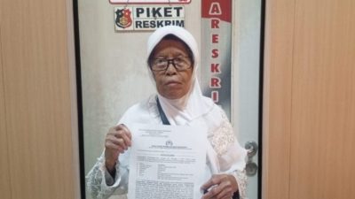Salah Seorang Warga Desa Karangrowo, Kudus, dilaporkan ke Polres Kudus oleh ibu kandungnya,