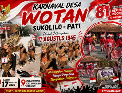Karnaval Desa Wotan Semarakkan HUT Kemerdekaan, Tradisi dan Kreativitas Warga Tumpah ke Jalan