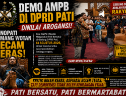 Demo AMPB di DPRD Pati Disorot, Senopati Demang Wotan Kecam Dugaan Arogansi